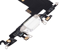 Charging Port Flex Cable Compatible For iPhone SE (2020) (Aftermarket Plus) (White)