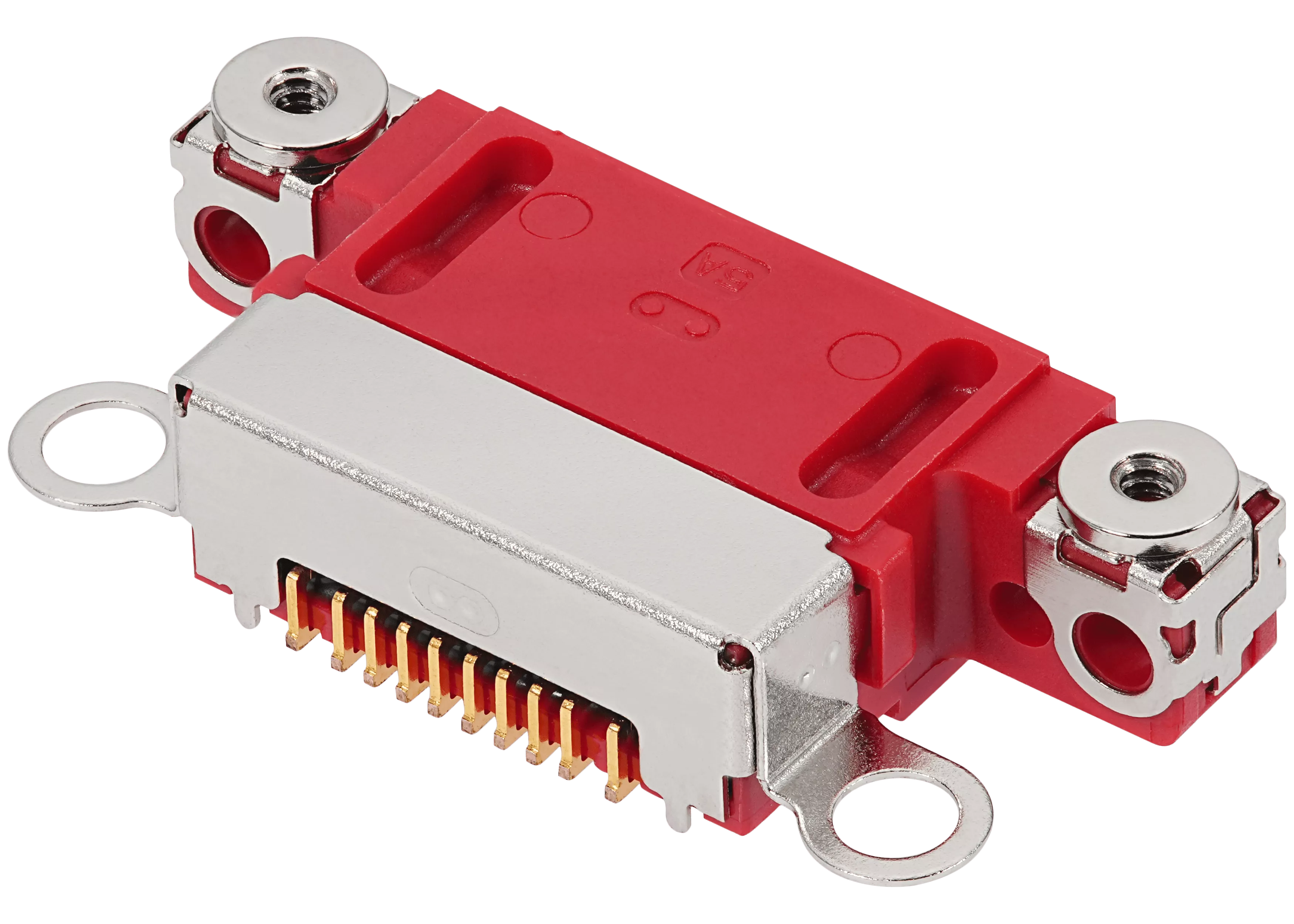 Charging Port Only Compatible For iPhone 14 / 14 Plus (Red) (10 Pack)