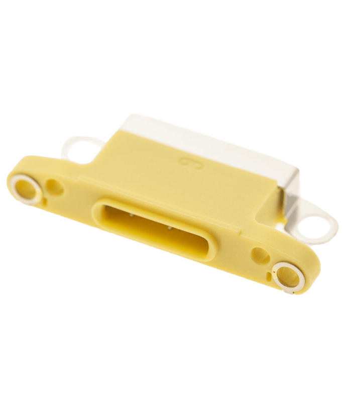 Charging Port Only Compatible For iPhone 11 (Yellow) (10 Pack)