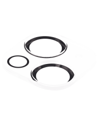 Casper Camera Lens Protector Compatible For iPhone 15 / 15 Plus (Crystal Full Cover)