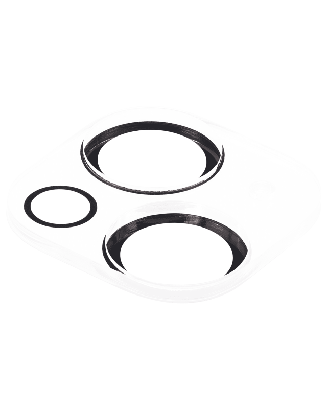 Casper Camera Lens Protector Compatible For iPhone 15 / 15 Plus (Crystal Full Cover)