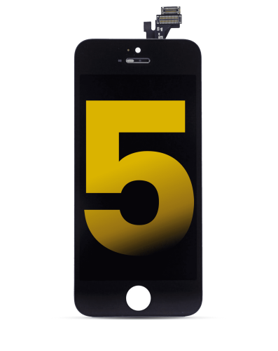 LCD Assembly Compatible For iPhone 5 (Premium) (Black)