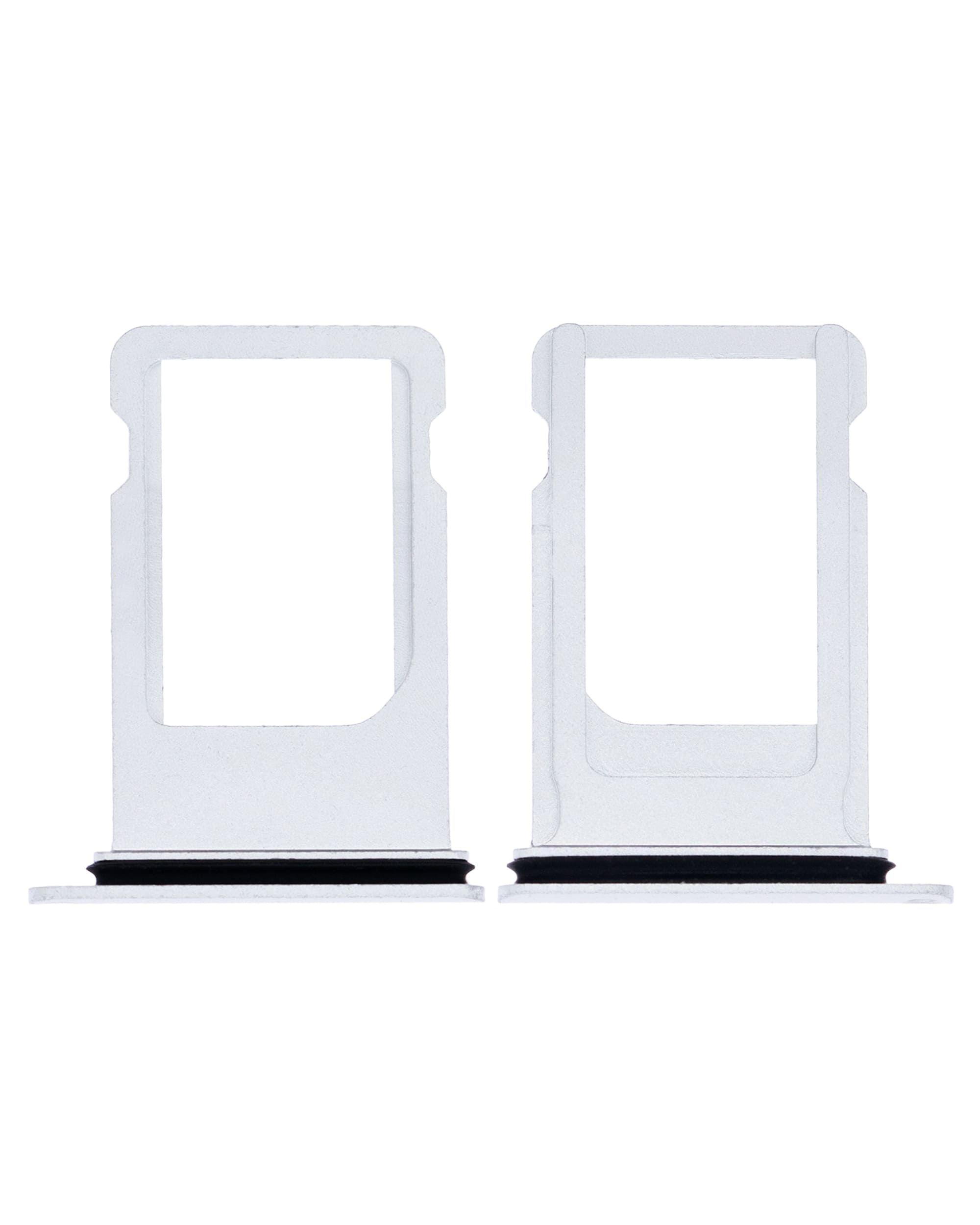 Sim Tray Compatible For iPhone 8 Plus (Silver)