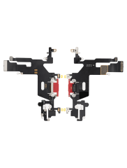 Charging Port Flex Cable Compatible For iPhone 11 (Premium) (Red)