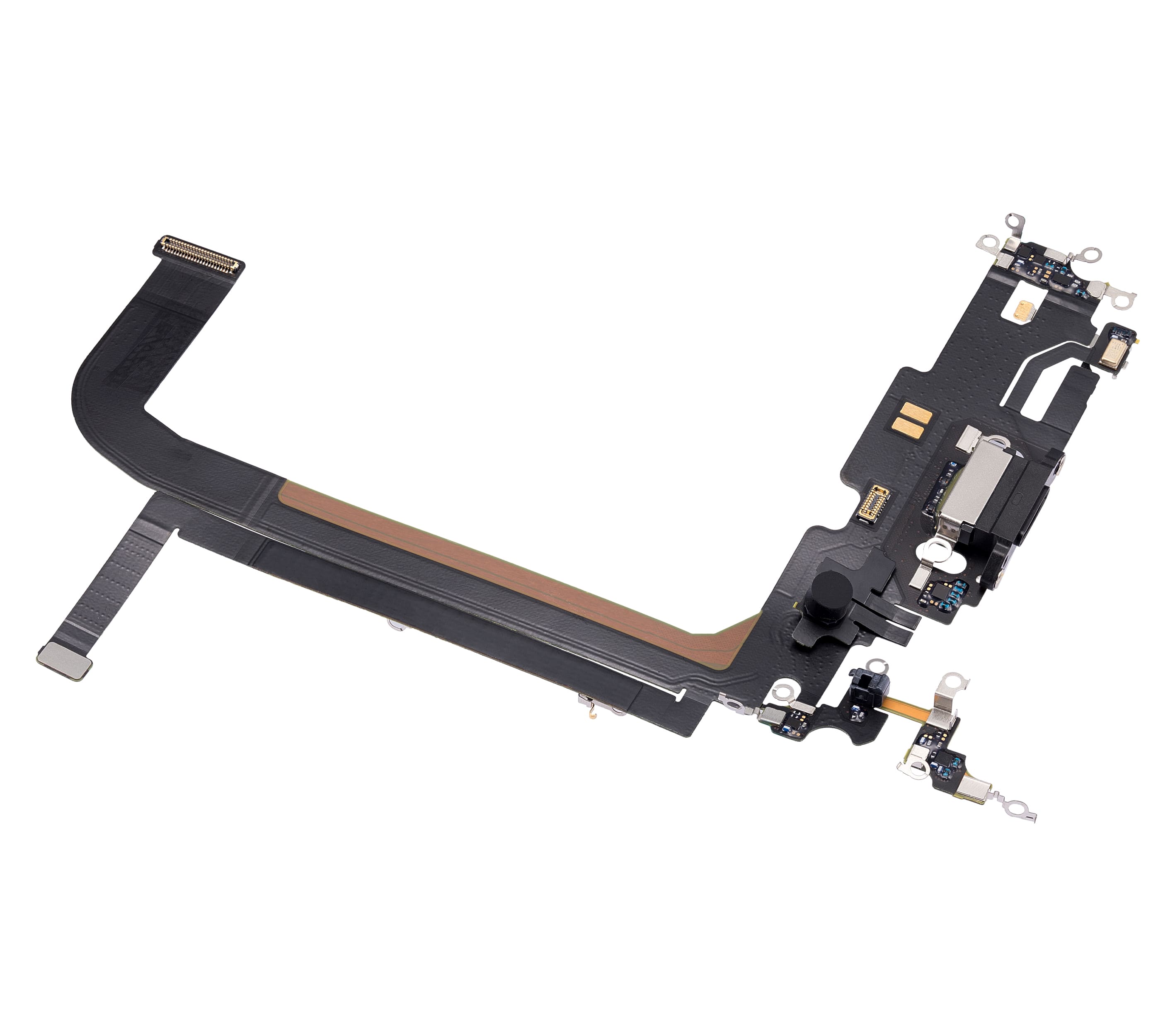 Charging Port Flex Cable Compatible For iPhone 13 Pro Max (Used OEM Pull) (Graphite)