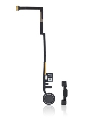 Home Button Flex Cable Compatible For iPad 5 (2017) / iPad 6 (2018) (Premium) (Black)