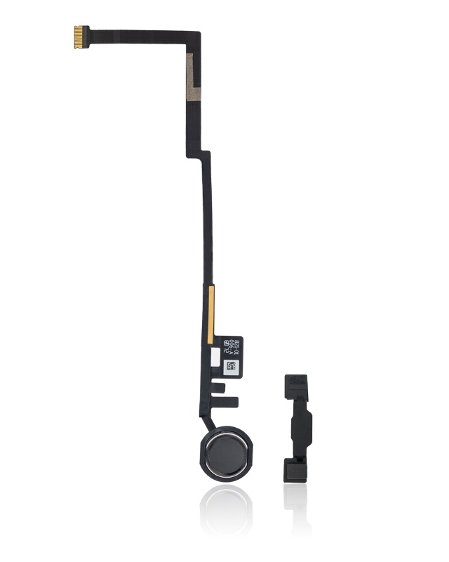 Home Button Flex Cable Compatible For iPad 5 (2017) / iPad 6 (2018) (Premium) (Black)