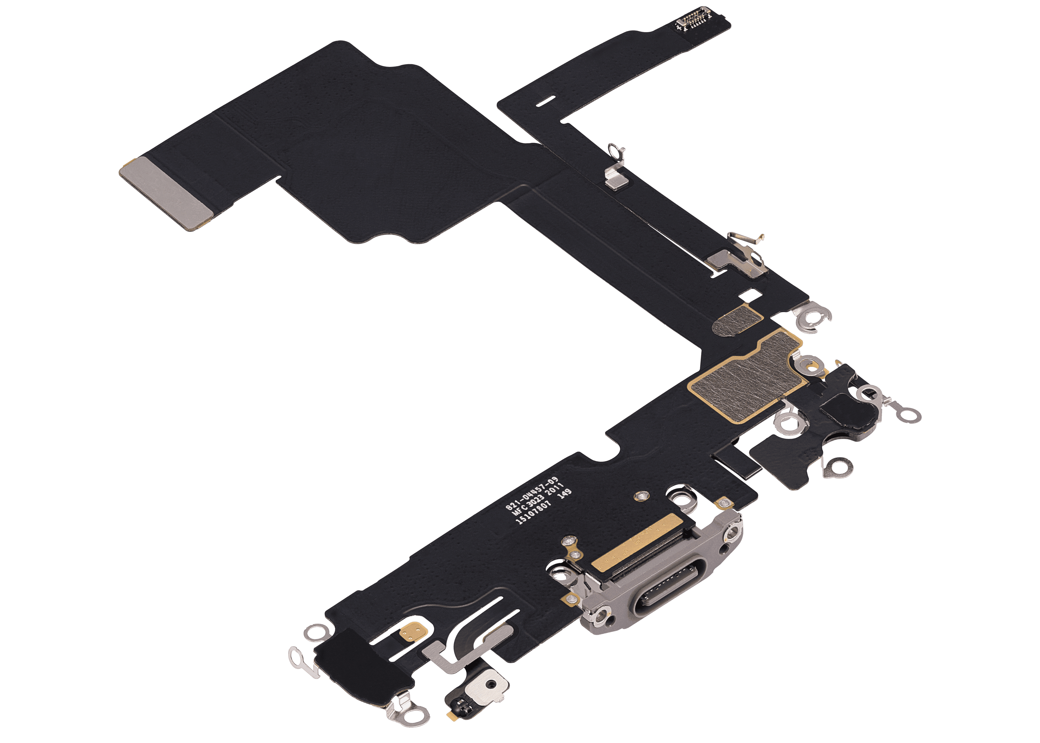 Charging Port Flex Cable Compatible For iPhone 15 Pro (Premium) (Natural Titanium)