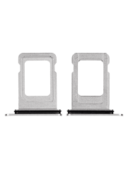 Single Sim Card Tray Compatible For iPhone 11 Pro / 11 Pro Max (Silver)