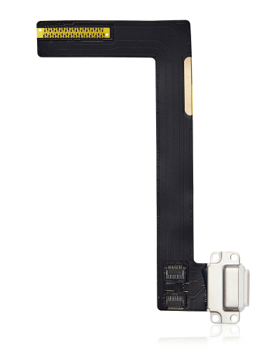 Charging Port Flex Cable Compatible For iPad Air 2 (Aftermarket Plus) (White)