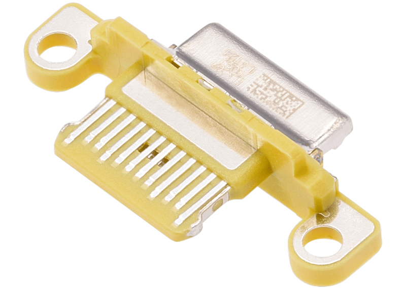 Charging Port Only Compatible For iPad 10 (2022) (Soldering Required) (Yellow) (10 Pack)