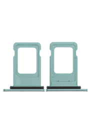 Single Sim Card Tray Compatible For iPhone 11 (Green)