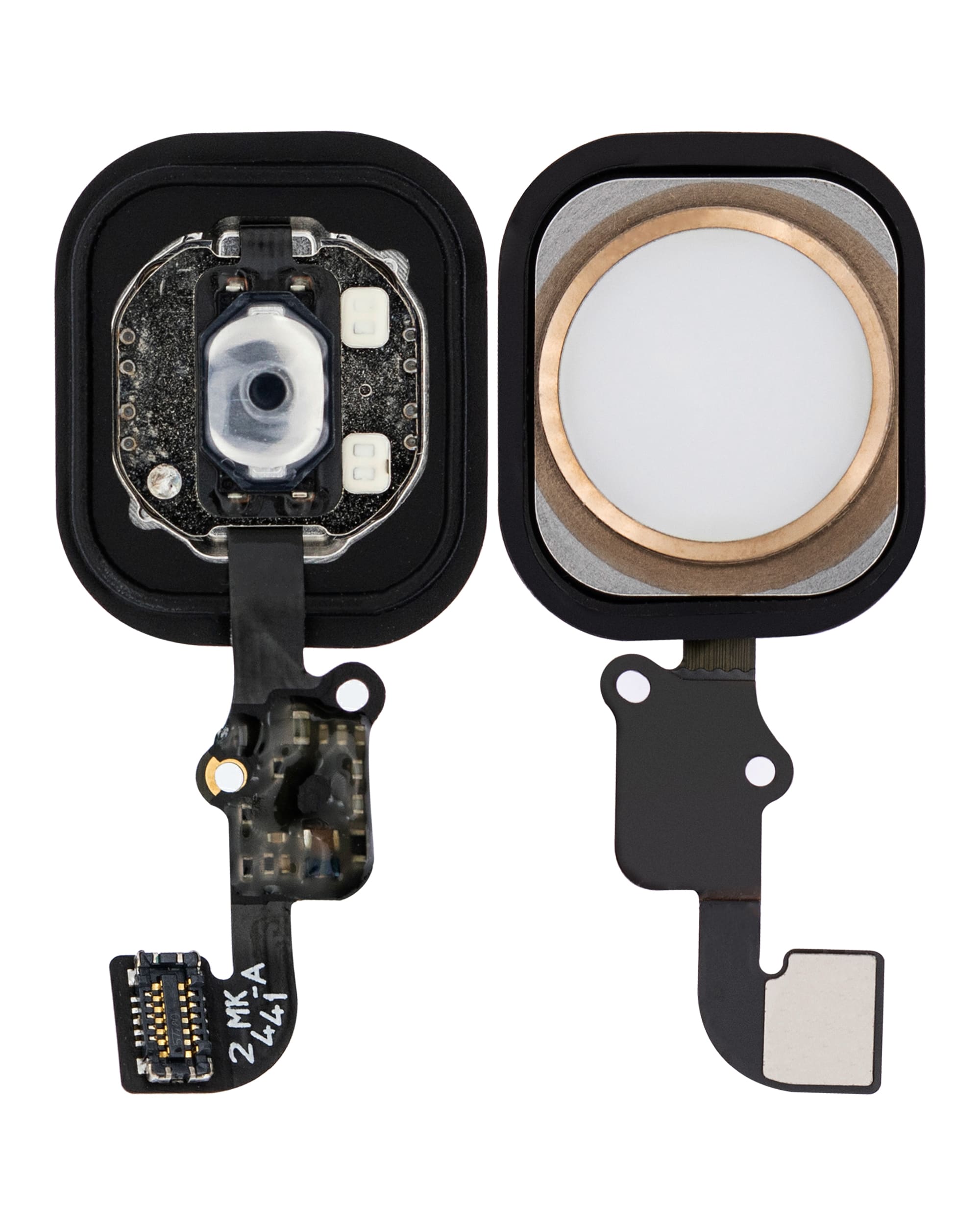 Home Button With Flex Compatible For iPhone 6 / 6 Plus (Gold)