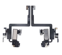 Earpiece Speaker With Proximity Sensor Cable Compatible For iPhone 11 Pro (Warning: Soldering Required Compatible For Face ID Functionality) (Premium)