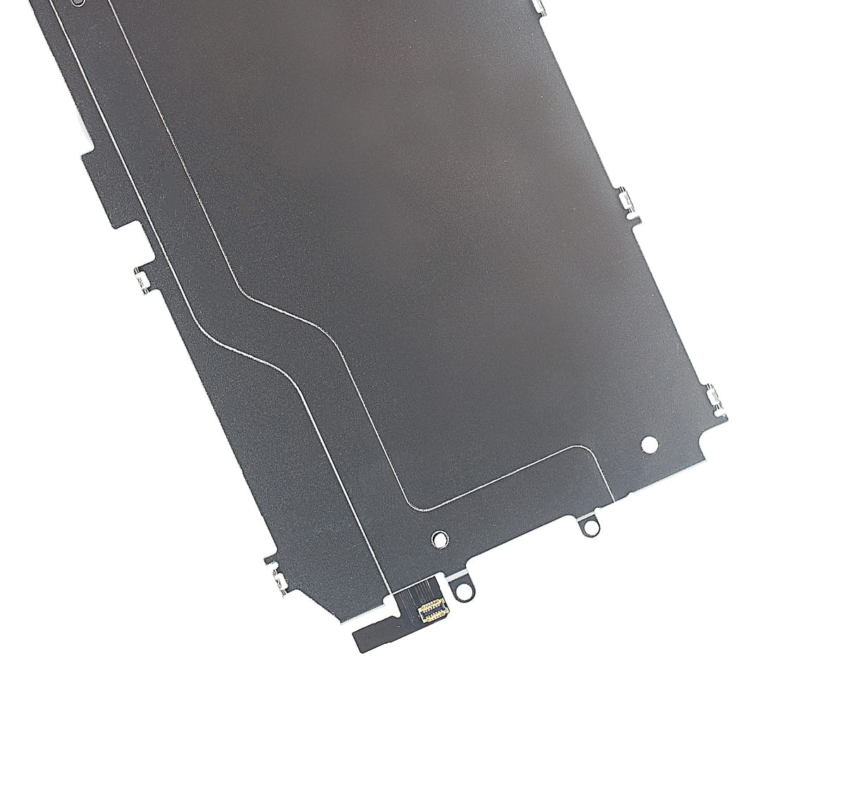 Home Button Extension Flex With LCD Steel Plate Compatible For iPhone 6