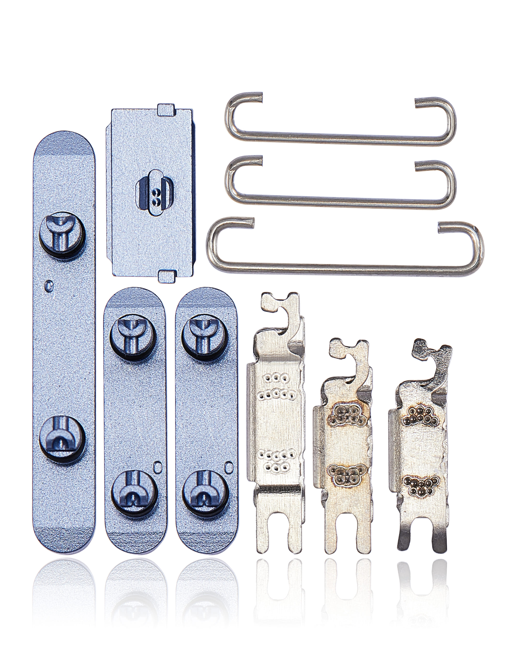 Hard Buttons (Power / Volume / Switch) Compatible For iPhone 14 / 14 Plus (Blue)