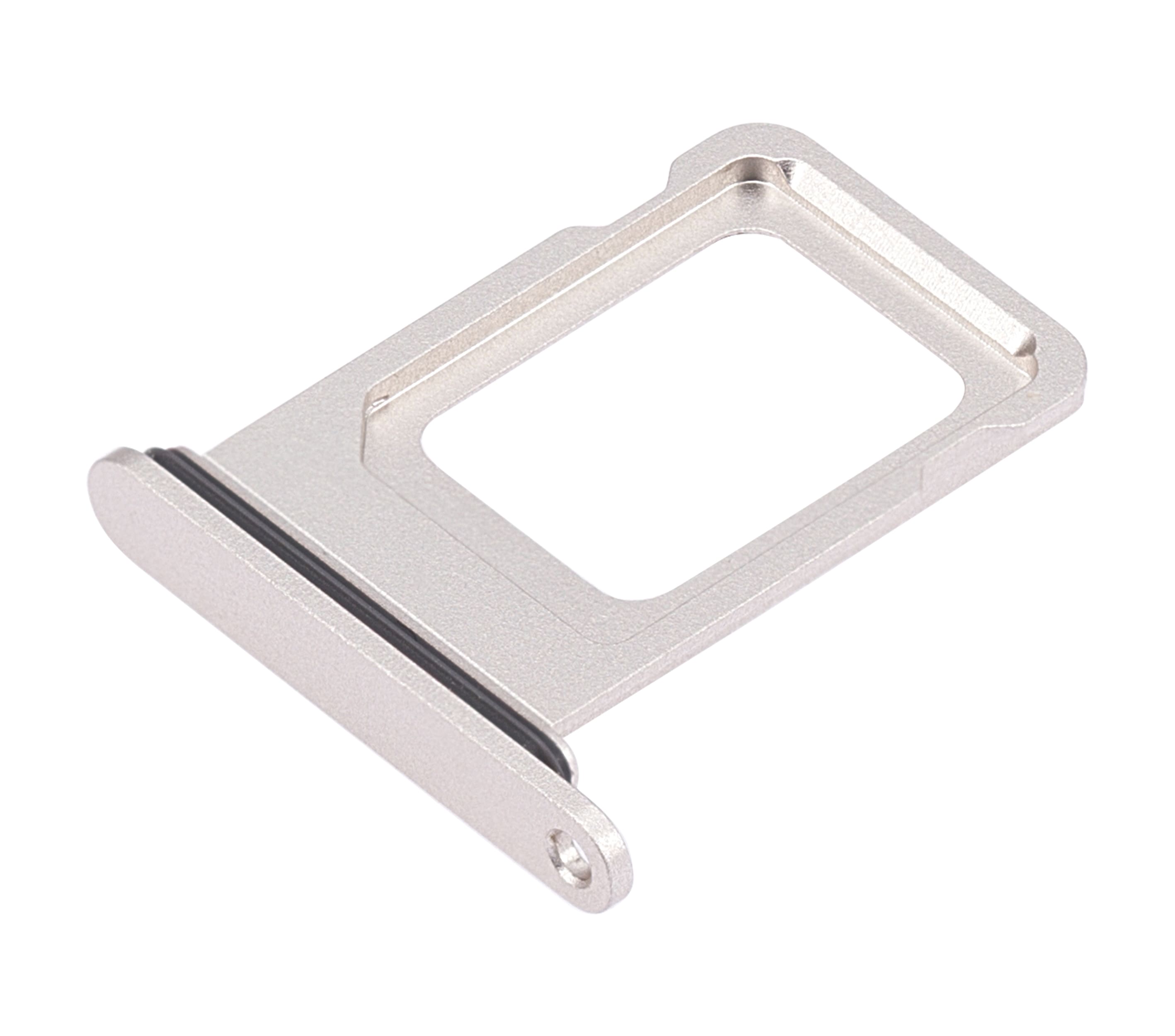 Dual Sim Card Tray Compatible For iPhone 14 / 14 Plus (Starlight)