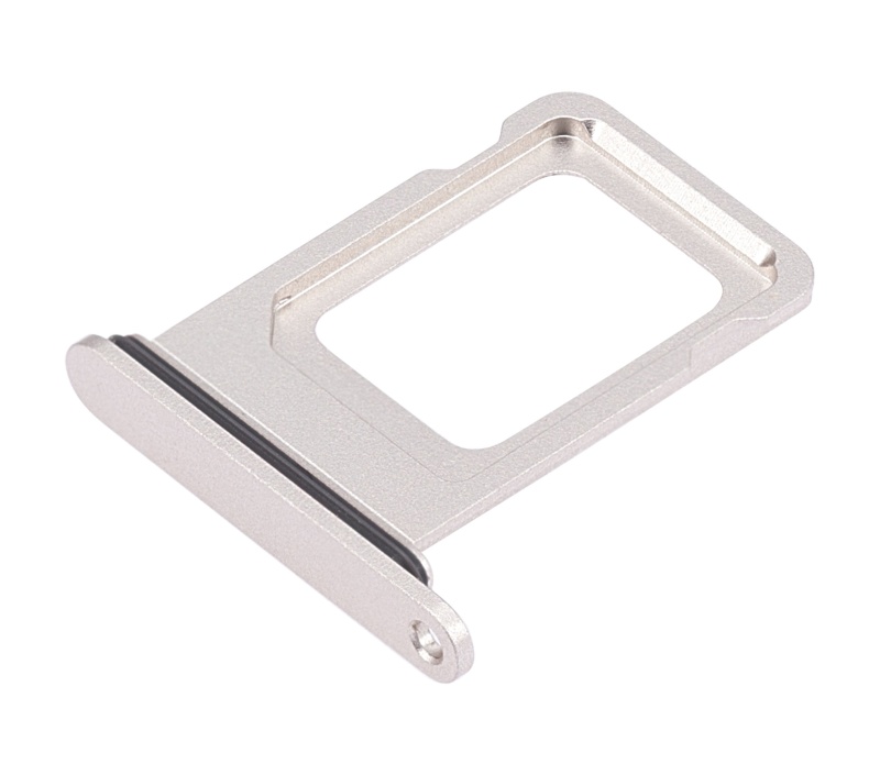 Dual Sim Card Tray Compatible For iPhone 14 / 14 Plus (Starlight)