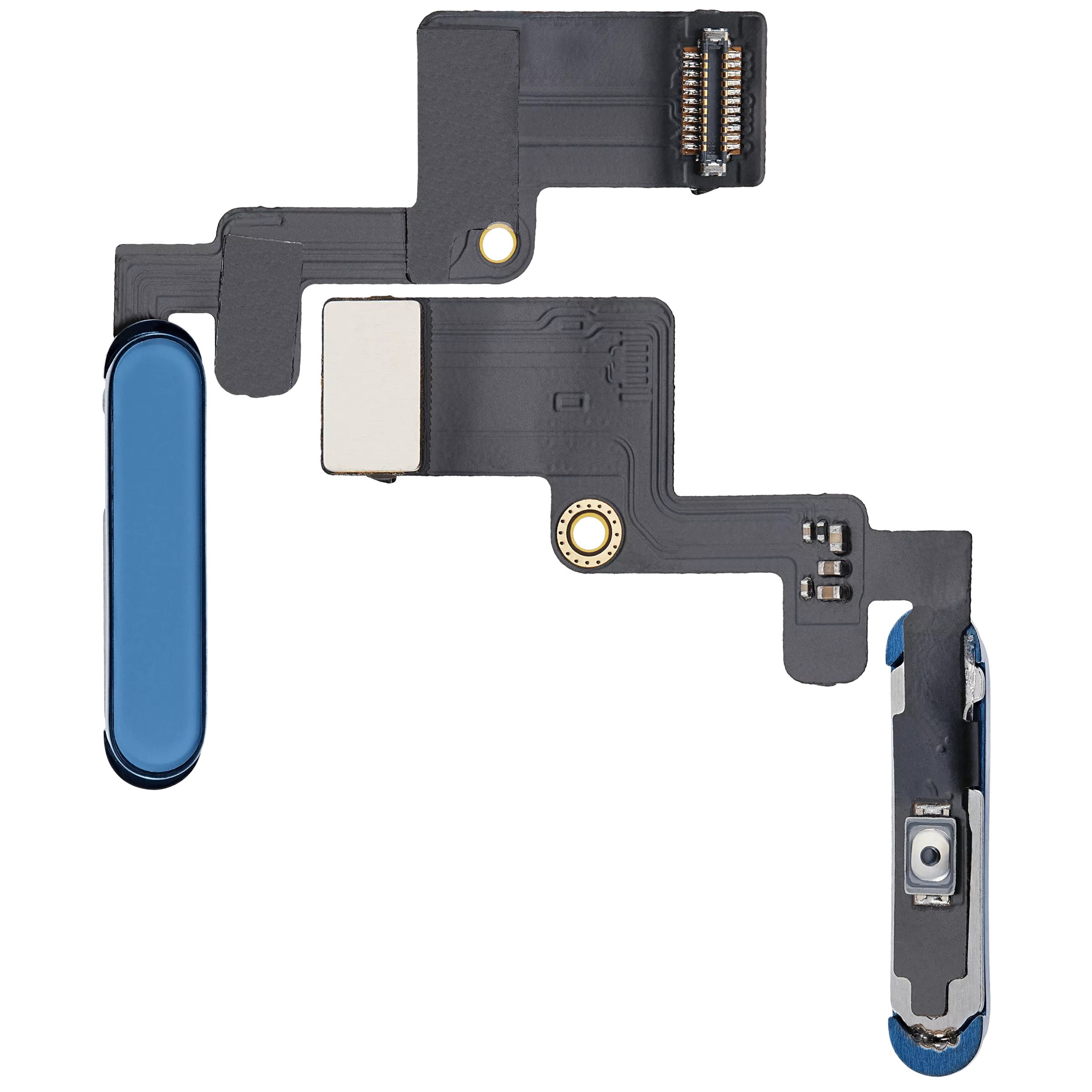 Power Button Flex Compatible For iPad 10 (2022) (Aftermarket Plus) (Blue)