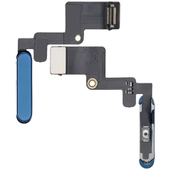 Power Button Flex Compatible For iPad 10 (2022) (Aftermarket Plus) (Blue)