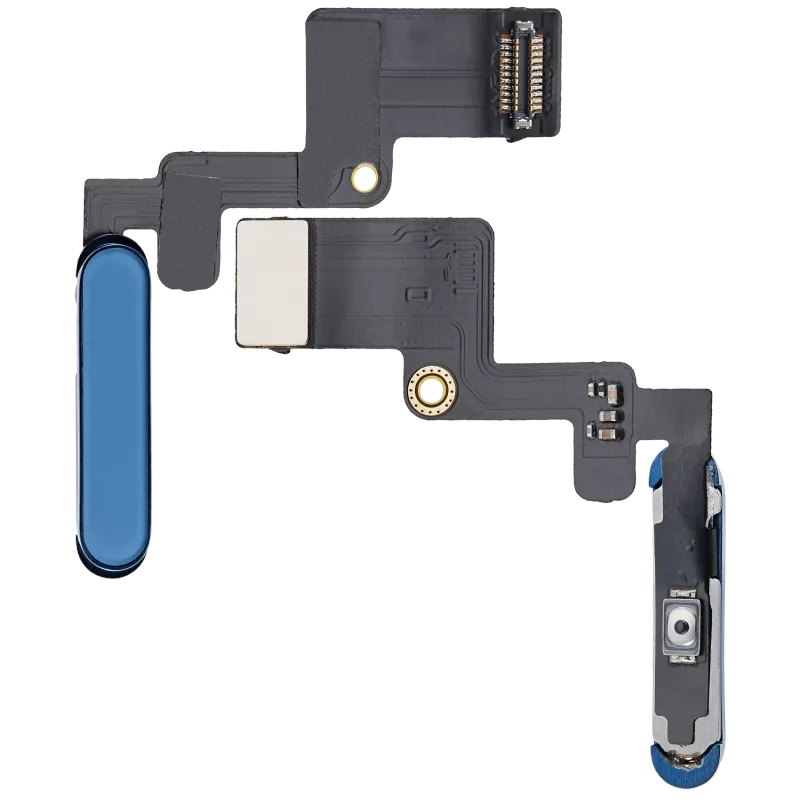 Power Button Flex Compatible For iPad 10 (2022) (Aftermarket Plus) (Blue)