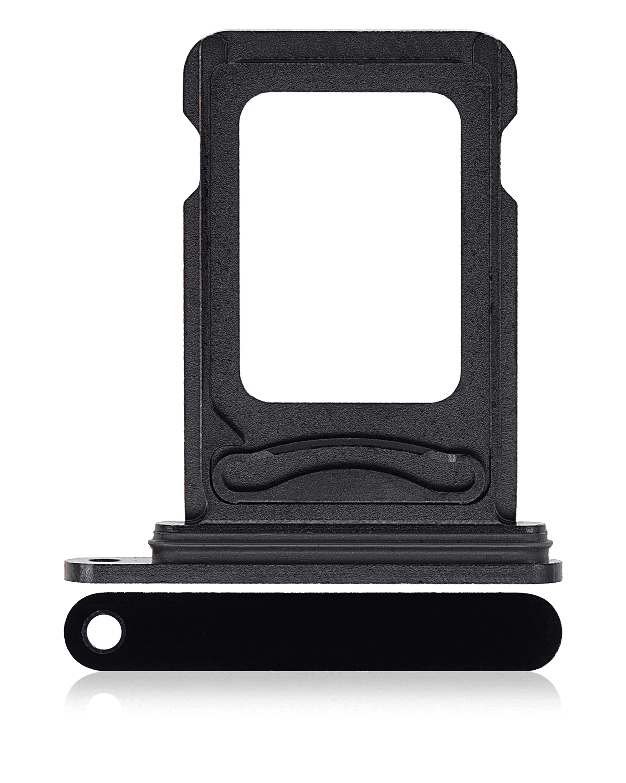 Dual Sim Card Tray Compatible For iPhone 14 Pro / 14 Pro Max (Space Black)