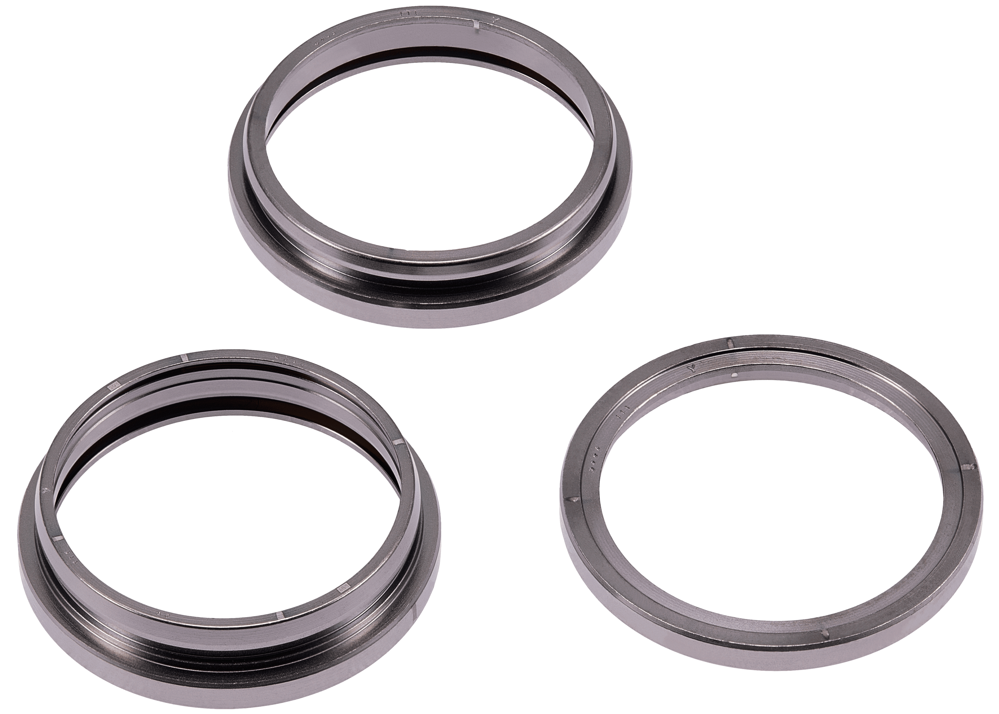 Back Camera Bezel Ring Only Compatible For iPhone 15 Pro (Natural Titanium) (3 Piece Set)