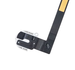 Headphone Jack Flex Compatible For iPad 7 (2019) / iPad 8 (2020) (White) (WiFi Version)