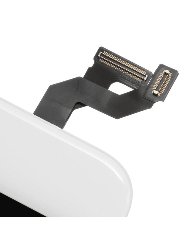 LCD Assembly With Steel Plate Compatible For iPhone 6S Plus (Premium) (White)