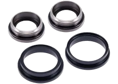 Back Camera Lens With Bracket & Bezel Compatible For iPhone 14 / 14 Plus (2 Piece Set) (Aftermarket Plus) (Midnight)