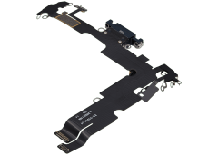 Charging Port Flex Cable Compatible For iPhone 14 Plus (Used OEM Pull) (Midnight)
