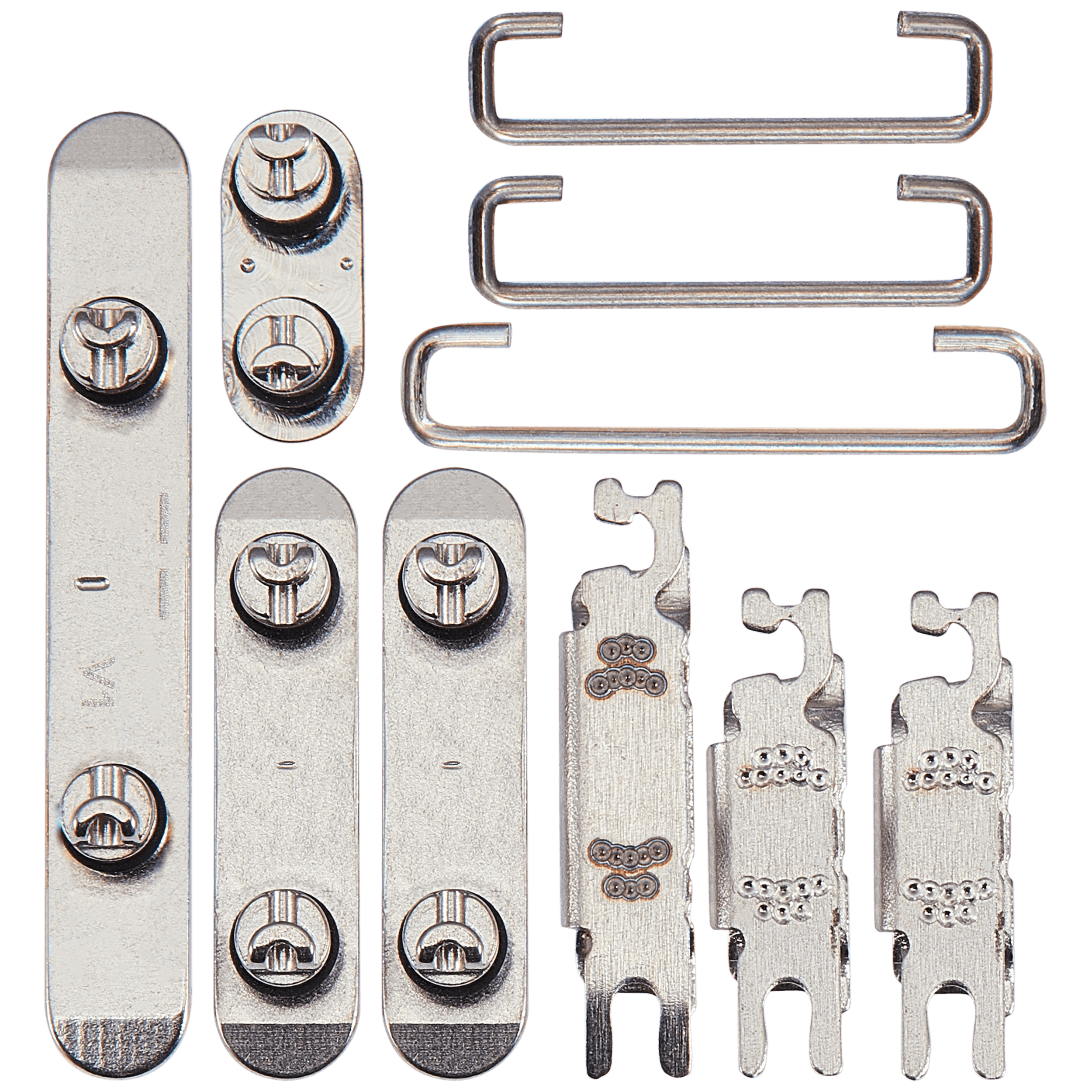 Hard Buttons (Power / Volume / Switch) Compatible For iPhone 15 Pro / 15 Pro Max (Natural Titanium)
