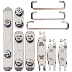Hard Buttons (Power / Volume / Switch) Compatible For iPhone 15 Pro / 15 Pro Max (Natural Titanium)