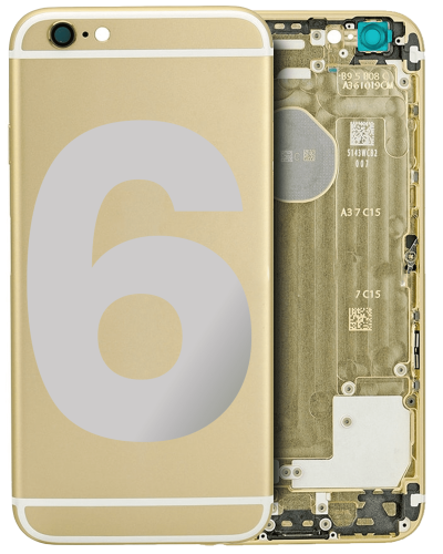 Back Housing Compatible For iPhone 6 (GENERIC) (Gold)