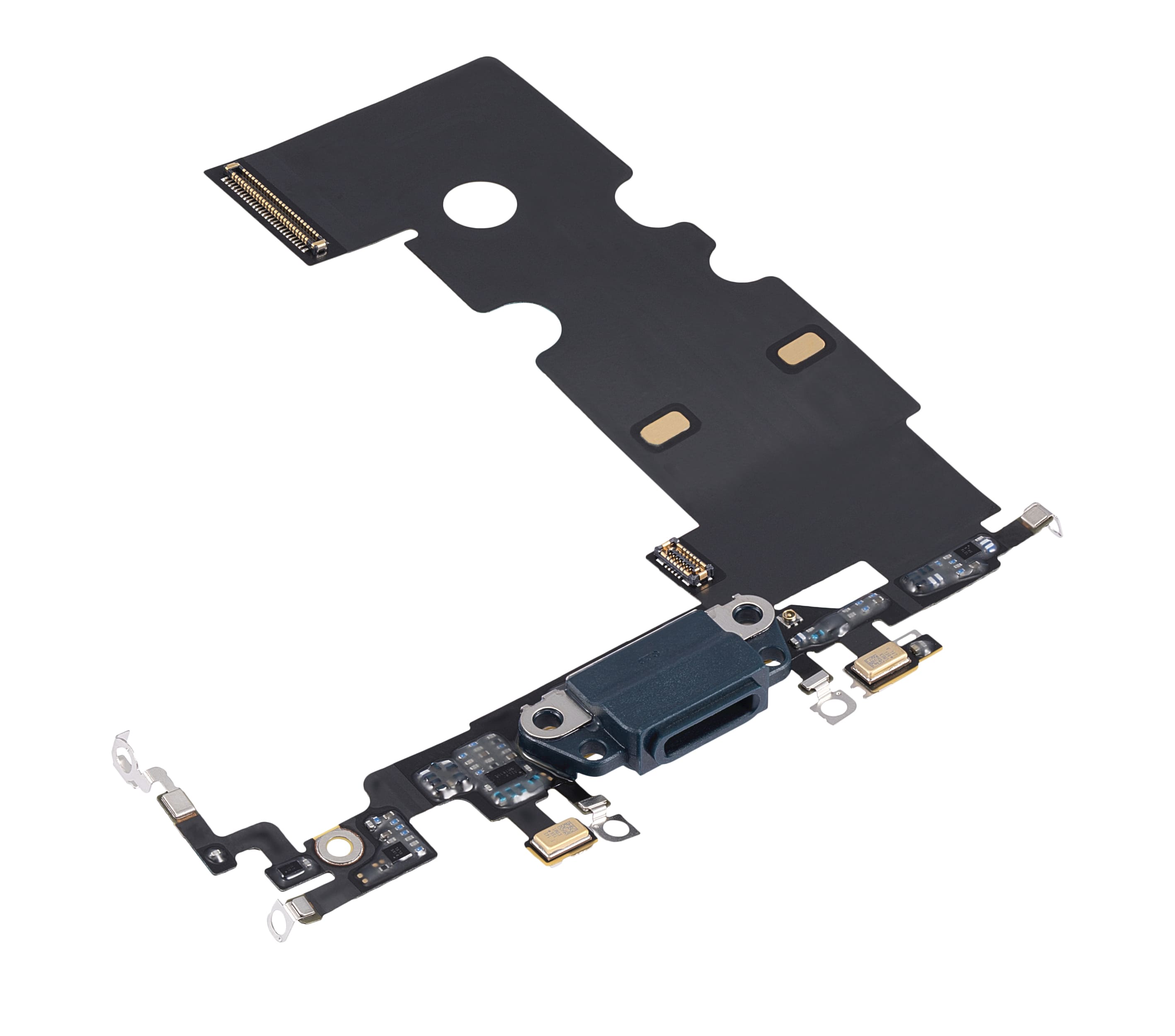 Charging Port Flex Cable Compatible For iPhone SE (2022) (Premium) (Midnight)