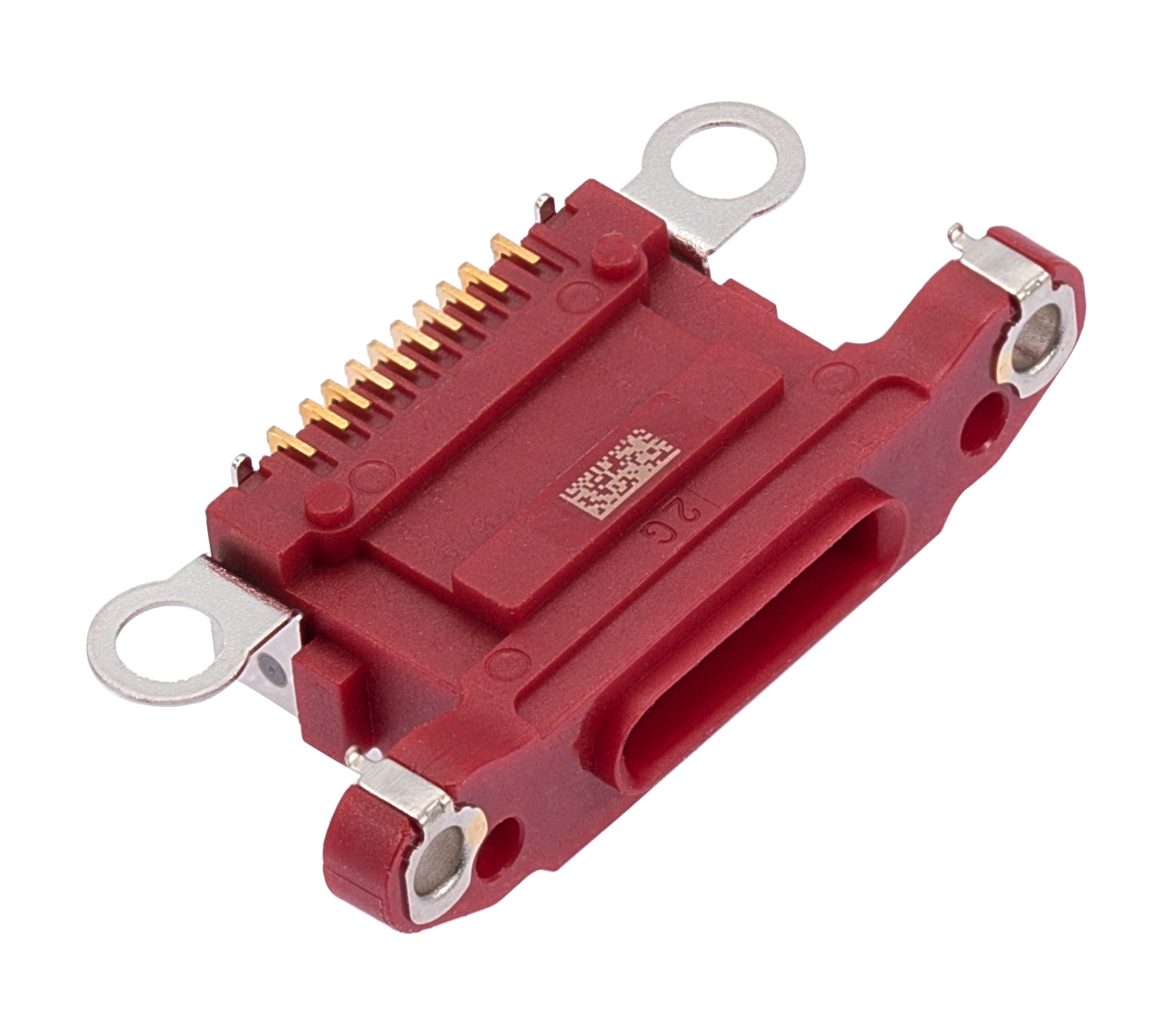 Charging Port Only Compatible For iPhone 13 / 13 Mini (10 Pack) (Red)