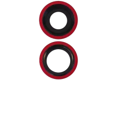 Back Camera Lens With Bracket & Bezel Compatible For iPhone 11 (Red) (Aftermarket Plus)