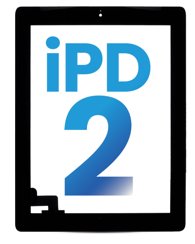 Digitizer Compatible For iPad 2 (Aftermarket) (Black)