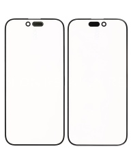 2 in 1 (Front Glass + OCA Pre-Installed) Compatible For iPhone 15 Pro (2 Pack) (OCA Master)