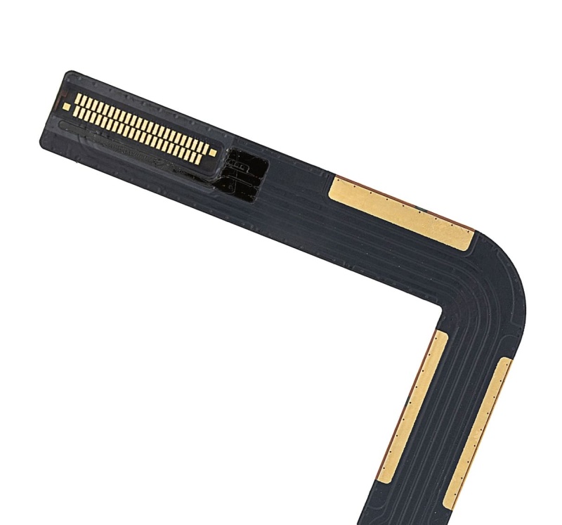 Charging Port Flex Cable Compatible For iPad Air 1 / iPad 5 (2017) / iPad 6 (2018) (Soldering Required) (Premium) (White)