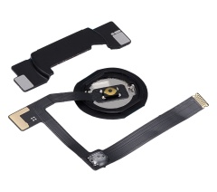 Home Button With Flex Compatible For iPad Mini 5 (Silver)