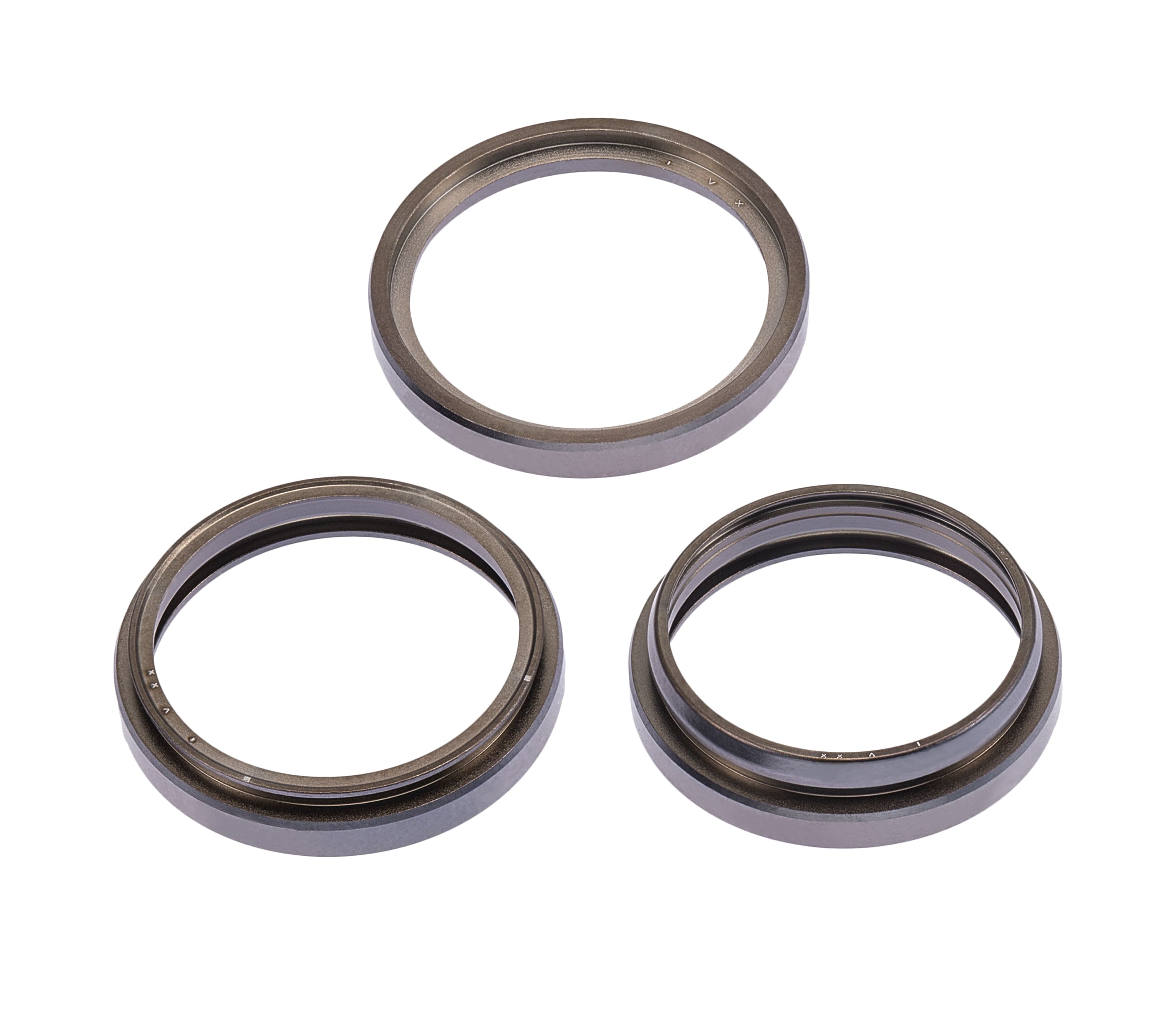 Back Camera Bezel Ring Only Compatible For iPhone 14 Pro / 14 Pro Max (Deep Purple) (3 Piece Set)