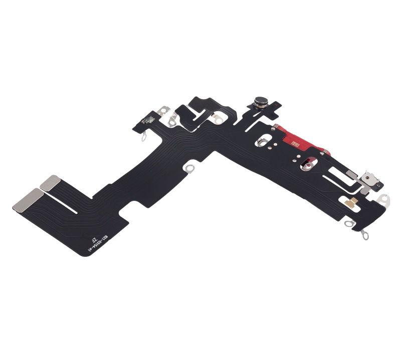Charging Port Flex Cable Compatible For iPhone 13 (Aftermarket Plus) (Red)