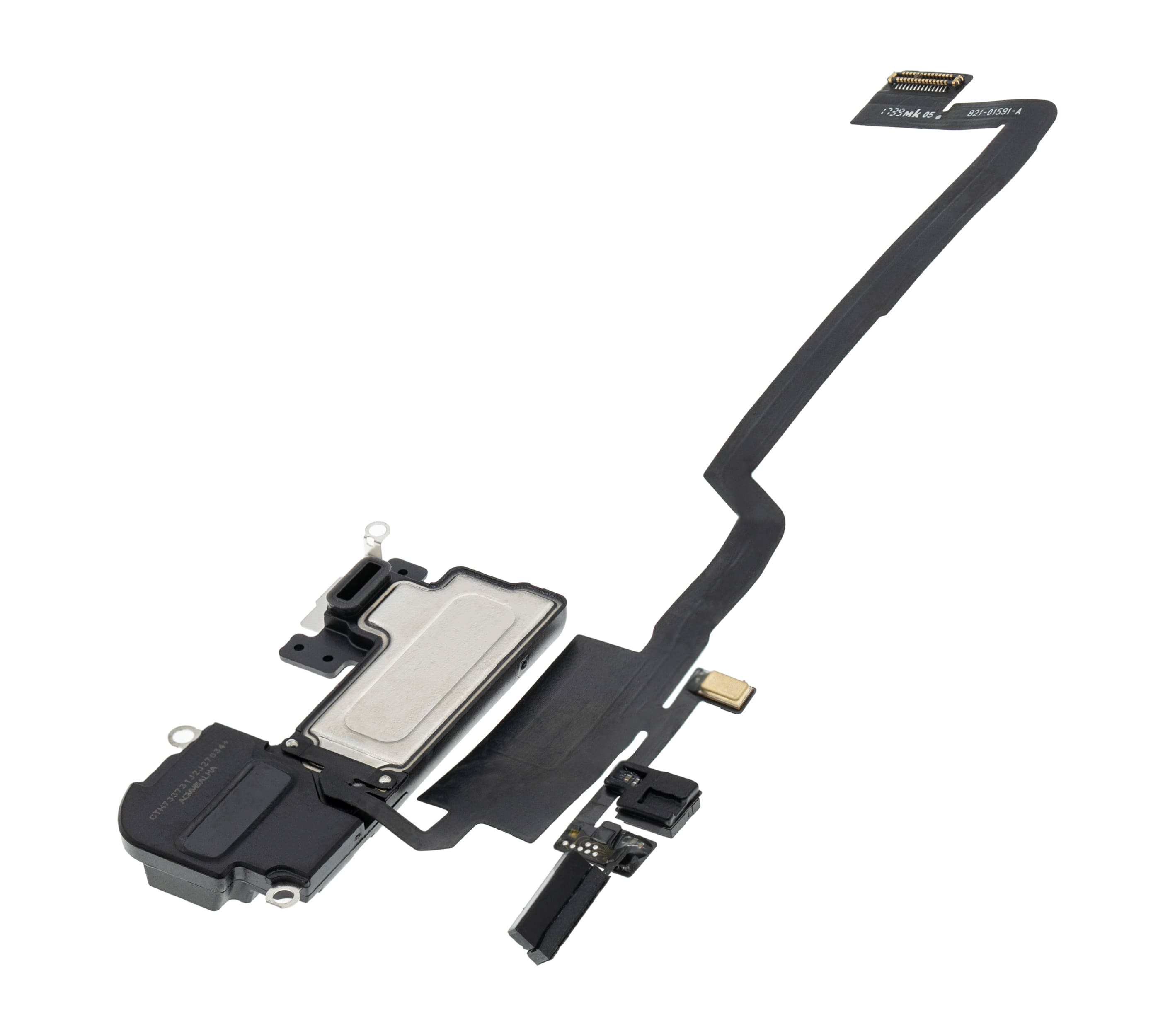 Earpiece Speaker With Proximity Sensor Cable Compatible For iPhone X (Warning: Soldering Required Compatible For Face ID Functionality) (Premium)