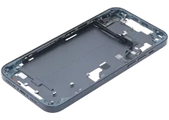 Mid-Frame Housing With Power And Volume Button Compatible For iPhone 14 Plus (US Version) (Used OEM Pull: Grade C) (Midnight)