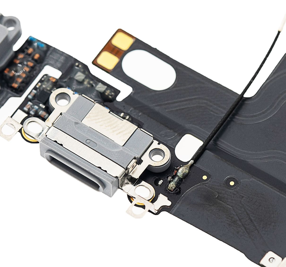 Charging Port Flex Cable Compatible For iPhone 6 (Premium) (Space Gray)