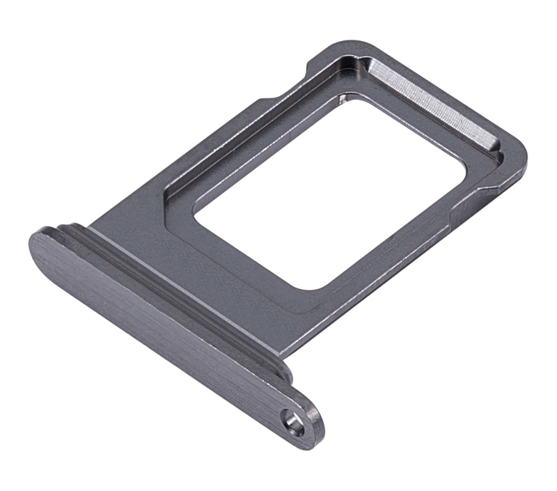 Single Sim Card Tray Compatible For iPhone 14 Pro / 14 Pro Max (Space Black)
