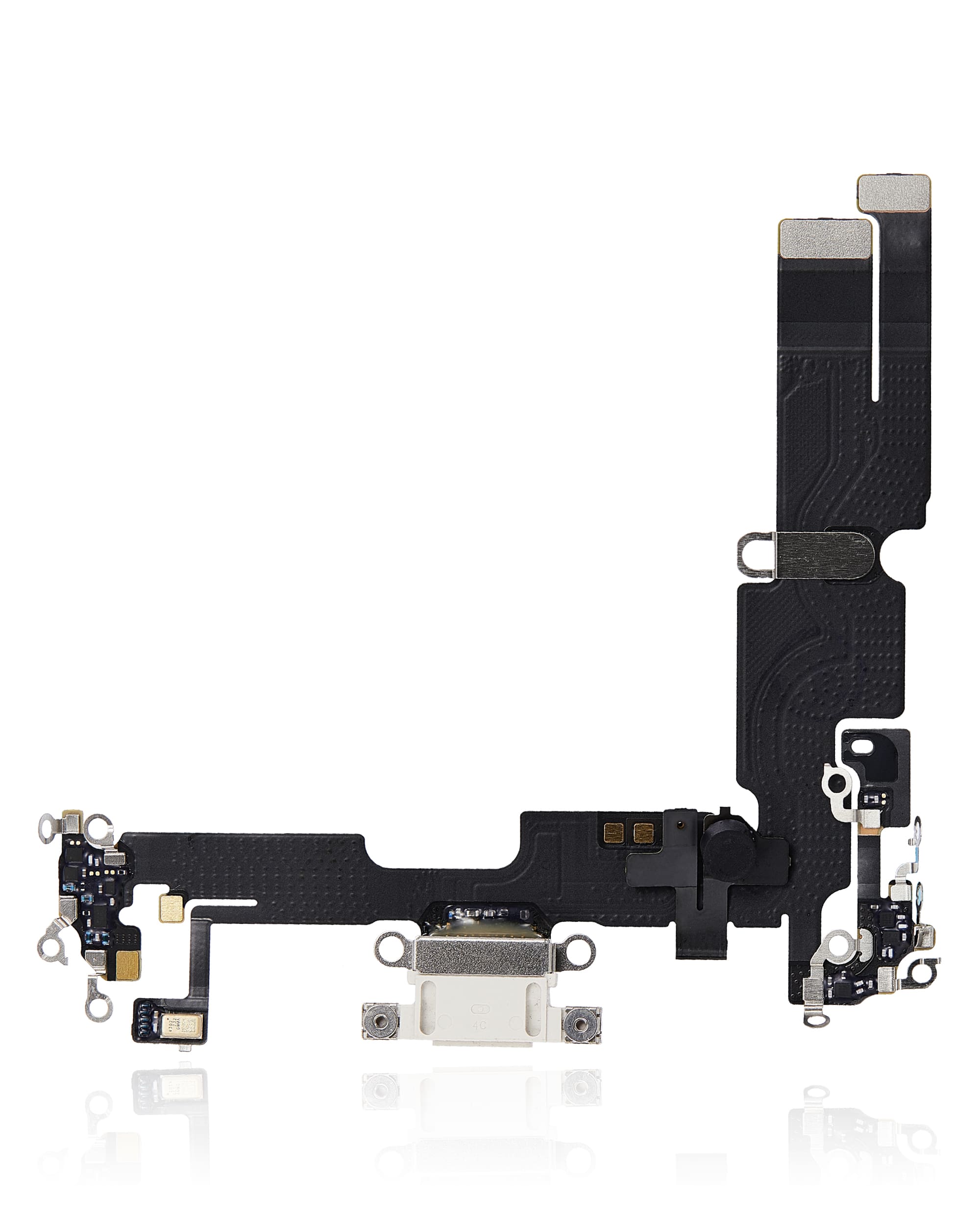 Charging Port Flex Cable Compatible For iPhone 14 Plus (Premium) (Starlight)