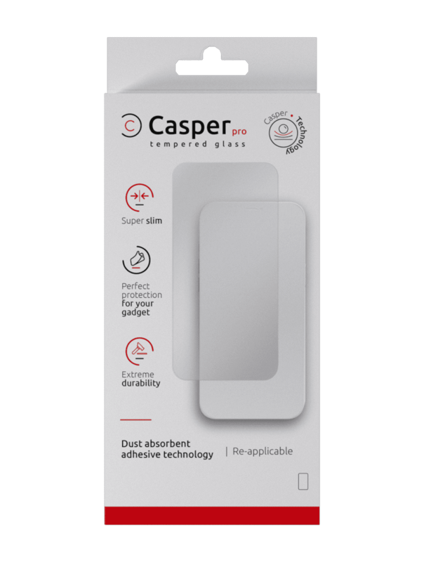 Casper Pro Tempered Glass Compatible For iPhone XR / 11 (Retail Pack) (Matte)