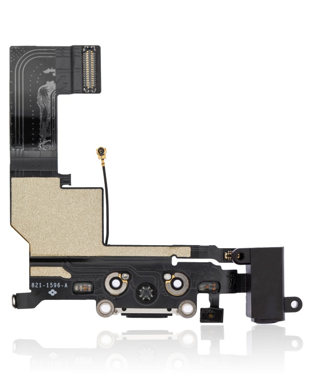 Charging Port Flex Cable Compatible For iPhone 5S (Space Gray)